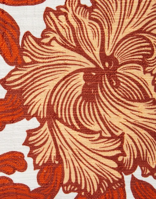 Hand PochetteReef White in Shot Cotton