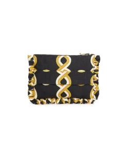 Hand PochetteTackle Black in Shot Cotton
