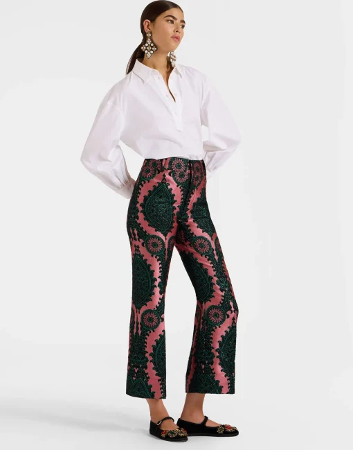 Hendrix PantsOltrarno Pink in Jacquard