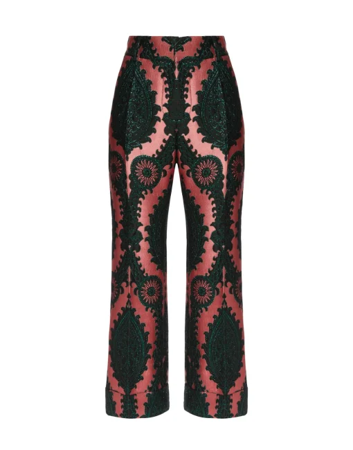 Hendrix PantsOltrarno Pink in Jacquard