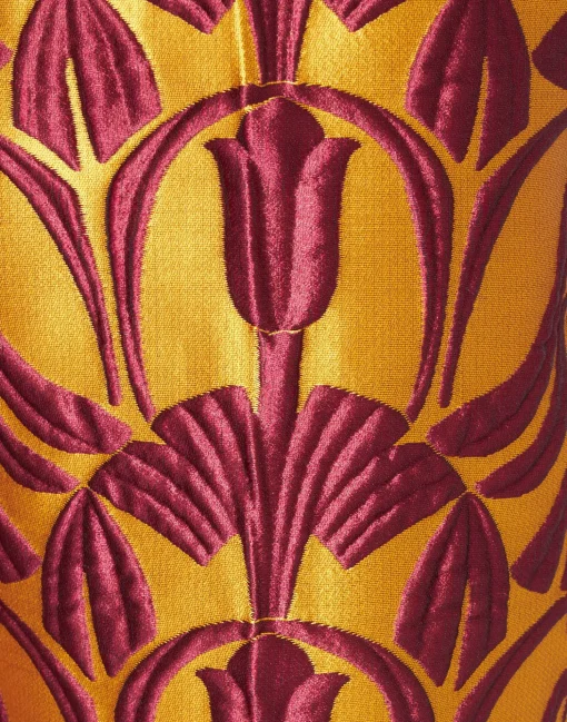 Hendrix PantsPapyrus Gold in Jacquard