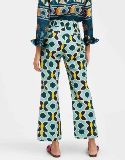 Hendrix PantsPlaza Light Blue in Shot Cotton