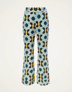 Hendrix PantsPlaza Light Blue in Shot Cotton