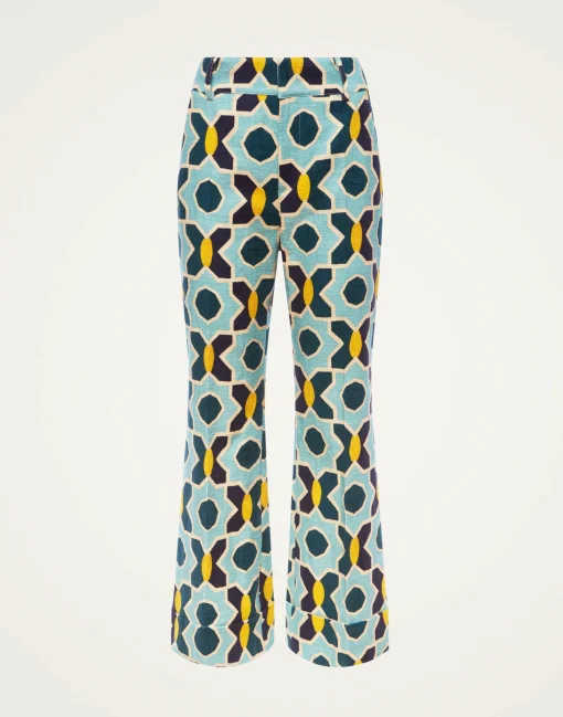 Hendrix PantsPlaza Light Blue in Shot Cotton