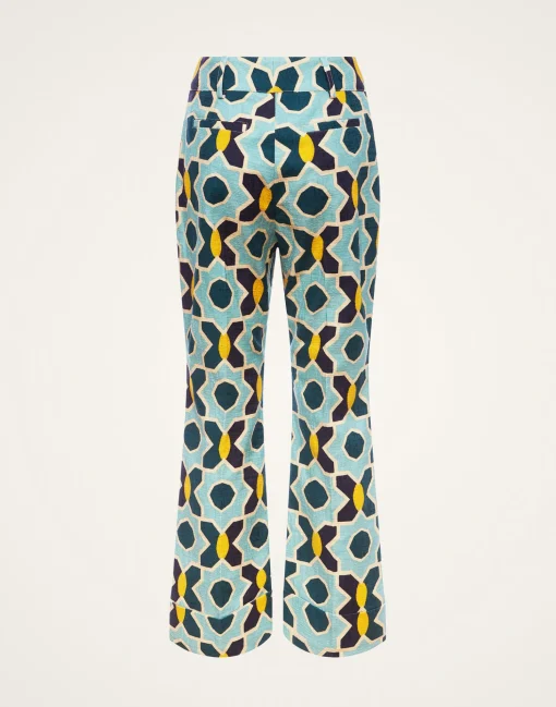 Hendrix PantsPlaza Light Blue in Shot Cotton
