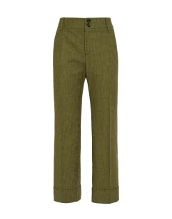 Hendrix PantsSolid Camouflage in Shot Cotton