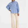 Hendrix PantsSolid Cream in Shot Cotton