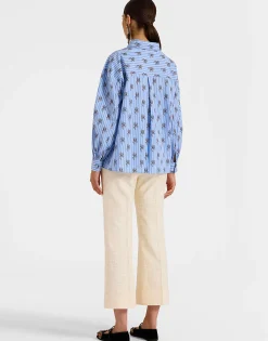 Hendrix PantsSolid Cream in Shot Cotton