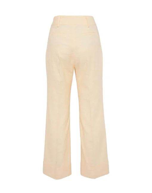 Hendrix PantsSolid Cream in Shot Cotton