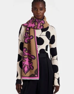 Herald ScarfHerald Chocolate in Wool Silk