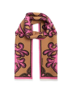 Herald ScarfHerald Chocolate in Wool Silk