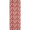 Herringbone RunnerGarland Bordeaux in Cotton Chevron