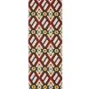 Herringbone RunnerHoneycomb Tiles in Cotton Chevron