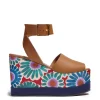 High PlateauCrazy Daisy in Twill