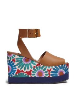 High PlateauCrazy Daisy in Twill