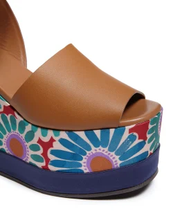 High PlateauCrazy Daisy in Twill