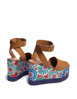 High PlateauCrazy Daisy in Twill
