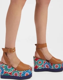 High PlateauCrazy Daisy in Twill