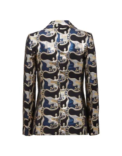 24/7 JacketSpritz Blu in Jacquard