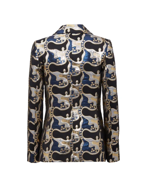 24/7 JacketSpritz Blu in Jacquard