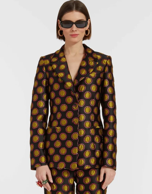 24/7 JacketWinter Sun Black in Jacquard