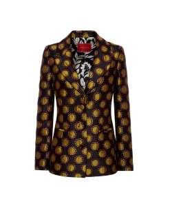 24/7 JacketWinter Sun Black in Jacquard