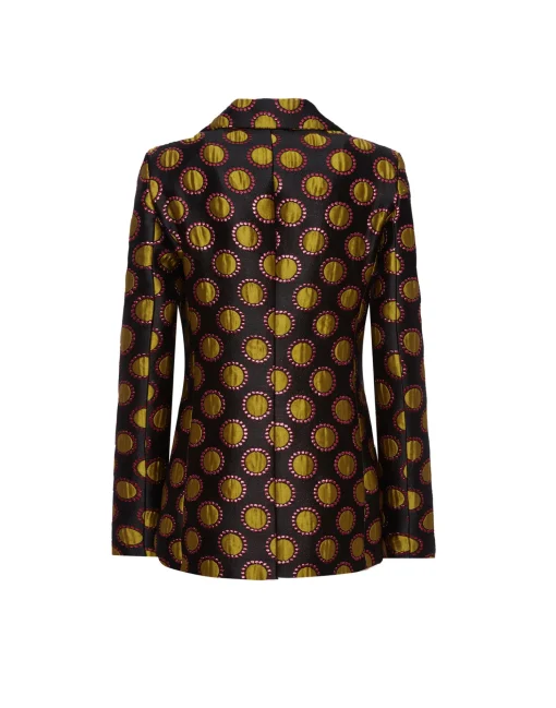 24/7 JacketWinter Sun Black in Jacquard