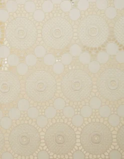 Jackie ShirtEvil Eye Ivory in Macrame