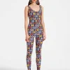 Jazzercize SuitWhitsun Mini Blue in Skinny Jersey