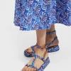 Jazzy SandalsConchiglie in Twill