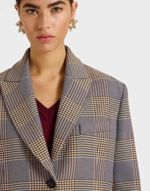 Jones JacketMoors Multicolor in Viscose Tailoring