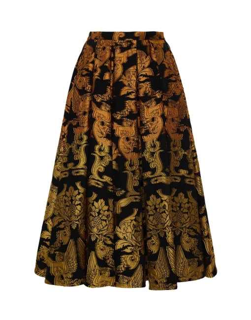 Kelly SkirtCherubs Multicolor in Fil Coupé