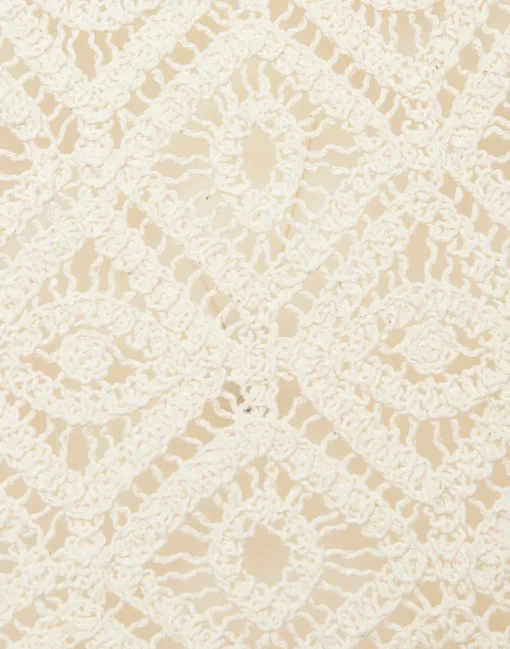 La Scala HoodiePlaza Cream in Macramé