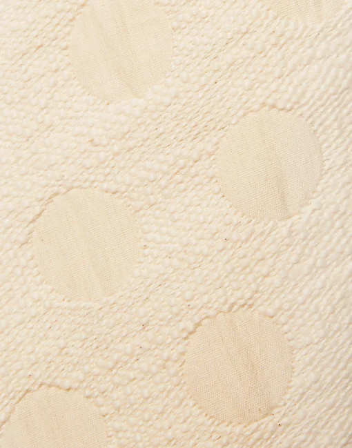 La Scala TopCreamy in Jacquard  With Tassels