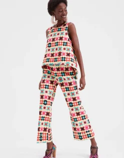 La Scala TopGroovy Dot Giallo in Shot Cotton