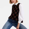La Scala TopRosette Black in Jacquard