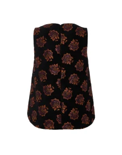 La Scala TopRosette Black in Jacquard