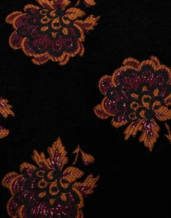 La Scala TopRosette Black in Jacquard