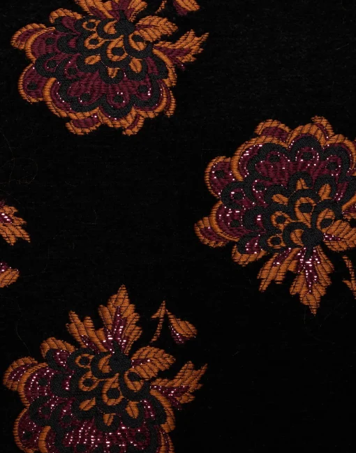 La Scala TopRosette Black in Jacquard