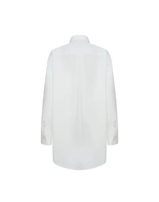 Lacey Better Than Your Boyfriend's ShirtSolid Ivory in Sangallo