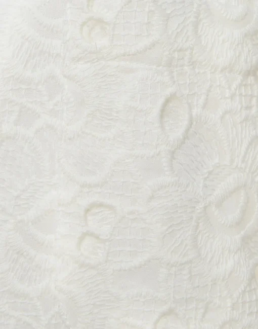 Lacey Better Than Your Boyfriend's ShirtSolid Ivory in Sangallo
