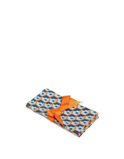 Large Napkins Set Of 2Cubi Blu in Linen
