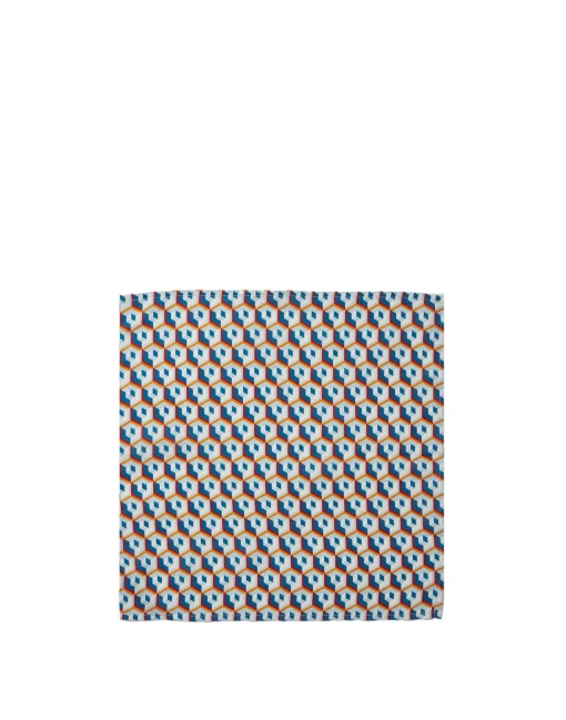 Large Napkins Set Of 2Cubi Blu in Linen