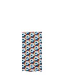 Large Napkins Set Of 2Cubi Blu in Linen