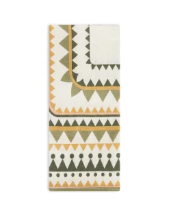 Large Napkins Set Of 2Doric Placée Light Green in Linen