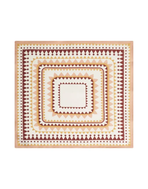 Large Napkins Set Of 2Doric Placée Pink in Linen