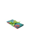 Large Napkins Set Of 2Dragon Flower Turchese in Linen