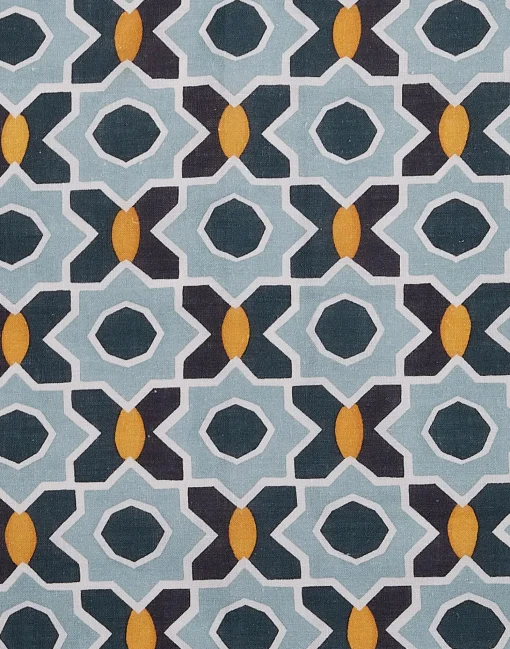 Large Napkins Set Of 2Plaza Small Light Blue in Linen