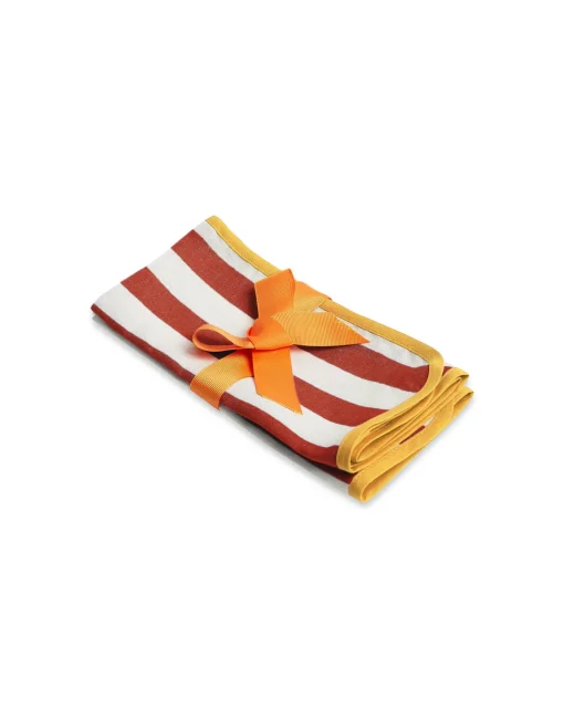Large Napkins Set Of 2Riviera Brick in Linen