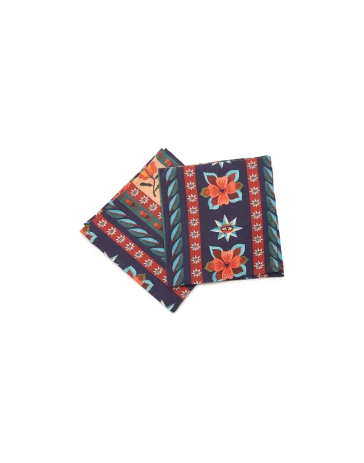 Large Napkins Set Of 2Strisce in Linen